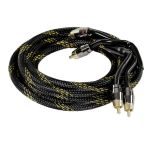 Cable Rca 3 Metre Triple Blindage GROUND ZERO GZCC-3.0X-TP