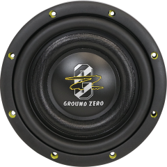 Subwoofer 20 cm SPL à Profil Bas Ground Zero GZHW-8SPL-D2-FLAT