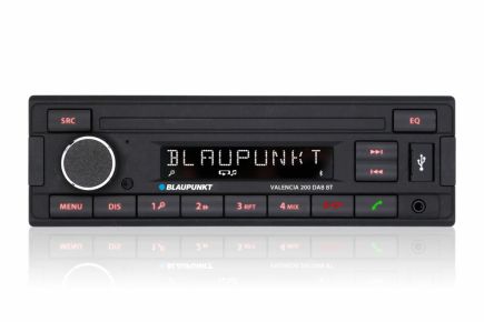 Valencia-200-dab-bt - Autoradio 1 Din Vintage Bluetooth Blaupunkt 